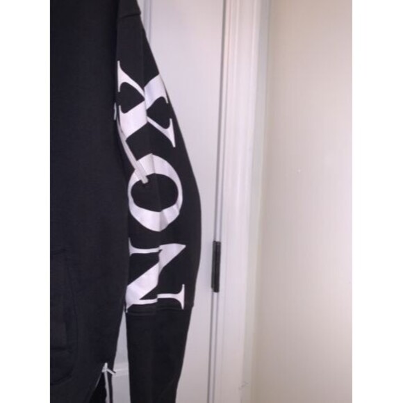 EQUALNOX Clothing Co. Men's Pride Hoodie Sweatshirt Jacket Size M Black White - Picture 5 of 9